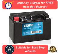 EXIDE Auxiliary Battery - EK091 - Volvo