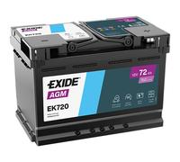 Exide Battery 12V 72Ah 760A fits Alfa Romeo Giulietta 2010-2018 2.0