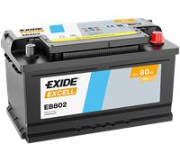 Exide Battery 12V 80Ah 700A fits Alfa Romeo Alpina Aston Martin Audi Bmw