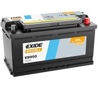 Exide Battery 12V 95Ah 800A fits Aebi Alfa Romeo Alpina Aston Martin Audi