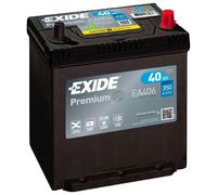 Car Battery EA406 Exide Premium 12V 40Ah 350CCA Type 054P