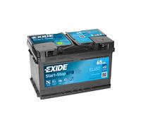 EXIDE EL652 100 EFB Stop/Start Car Battery 12V 65AH 650CCA Low Case 096 Battery