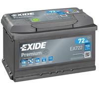 Exide EA722 TYPE 100 Car Battery 12V 72Ah 720A FORD TOURNEO CONNECT (CHECK SIZE)