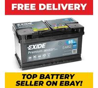 Car Battery EA852 Exide 110 800A 85Ah 4Yr Warranty 315x175x175 Premium