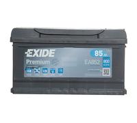 Exide EA852 Starter Battery Fits Alfa Romeo 8C Spider 159 Sportwagon Spider