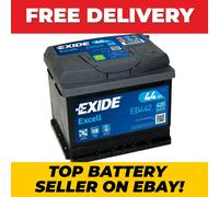 Exide EB442 063SE 12V 44Ah Car Battery fits Fiesta Mondeo Focus Ka Escort Capri