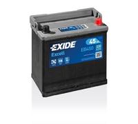 EXIDE EB450 EXCELL CAR BATTERY 45Ah 330A 048SE