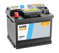 Car Battery EB501 Exide Excell 12V 50Ah 450CCA Type 077