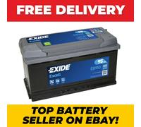 EXIDE EB950 EXCELL CAR BATTERY 95AH 800A 019SE / 017SE