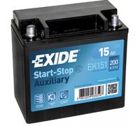 EXIDE EK151 BATTERY FITS Jaguar XF 3.0 Diesel 2013 AGM Battery