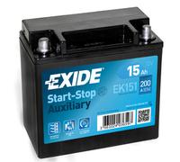 EXIDE EK151 Starter Battery for BMW,JAGUAR,LAND ROVER