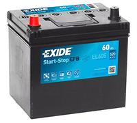 Exide EL605 EFB 014 12V Car Battery 3 Year Guarantee 60AH 520CCA 1/1 B0