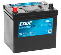 EXIDE EL605 EFB Stop / Start Car Battery 12V 60AH 520CCA Starter Battery