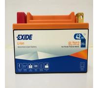 Exide ELTX12 12V 42Wh Lithium Motorcycle Battery