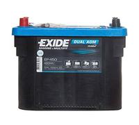 Exide 12v/50ah 750 Cca Dual Agm Ep450 Battery Clear