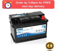 Exide EP600 DUAL AGM Leisure Marine Battery
