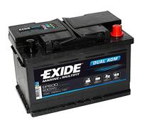 Exide EP600 DUAL AGM Leisure Marine Battery