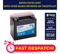 Exide ETX14L-BS 12V Motorcycle Battery YTX14L-BS Compatible