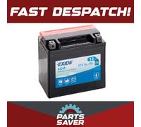 Exide ETX14L-BS 12V Motorcycle Battery YTX14L-BS Compatible