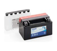 ETX7A-BS EXIDE MOTORCYCLE BATTERY 12V 6Ah 90A