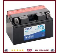 Exide ETZ10S Battery CTZ10-S CTZ10S YTZ10S Compatible FTZ10S GTZ10S 712100