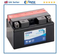 Exide ETZ10S Battery CTZ10-S CTZ10S YTZ10S Compatible FTZ10S GTZ10S 712100
