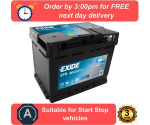 EXIDE Micro-Hybrid - EFB Battery - EL600 Volkswagen ID.4 Pro 77kWh (2021-)