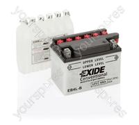 Exide Motorcycle Battery - 12 V - 4Ah - 50CCA