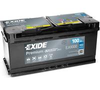 Exide Premium Carbon Boost Car Battery 100AH 900A/EN EA1000