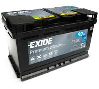 Exide EA900 Premium Carbon Boost 12V 90Ah 720A Starter Car Battery High Spec