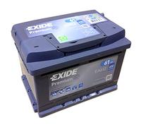 EXIDE PREMIUM Carbon Booster EA 612 12V 61AH Starter battery