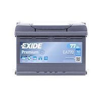 1 Exide EA770 Premium 77Ah 760CCA 12v Type 067 096 Car Battery
