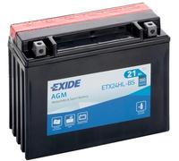 EXIDE ETX24HL-BS 12V MOTORCYCLE BATTERY