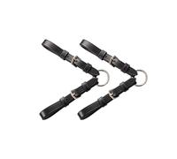 Exion Adjustable Pelham Bit Converter for English Bridle | Leather Single-Rein Strap with Double Buckle | SS Hardware for Training, Jumping & Everyday Riding