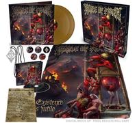 Existence Is Futile BOX in IGI (gold), buttons, flag, necklace, lyricsheet