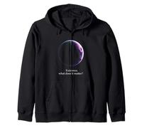 Existence What Does It Matter, Physics Cosmos Zip Hoodie