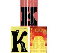 Existential Classics Collection by Franz Kafka & George Orwell: The Trial, Metamorphosis & 1984 in Vintage Classics and SF Masterworks Editions (3-Book Set)