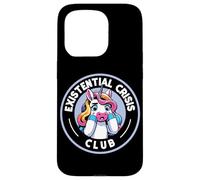 Existential Crisis Club Unicorn Humor Case for iPhone 15 Pro