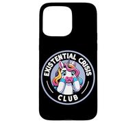 Existential Crisis Club Unicorn Humor Case for iPhone 15 Pro Max
