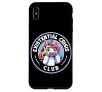 Existential Crisis Club Unicorn Humor Case for iPhone XS Max