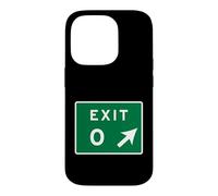 Exit 0 Zero Cape May NJ New Jersey Shore Parkway Sign Case for iPhone 14 Pro