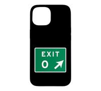 Exit 0 Zero Cape May NJ New Jersey Shore Parkway Sign Case for iPhone 15