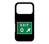 Exit 0 Zero Cape May NJ New Jersey Shore Parkway Sign Case for iPhone 17 Pro