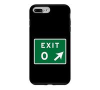 Exit 0 Zero Cape May NJ New Jersey Shore Parkway Sign Case for iPhone 7 Plus/8 Plus