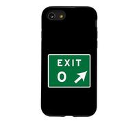 Exit 0 Zero Cape May NJ New Jersey Shore Parkway Sign Case for iPhone SE (2020) / 7/8