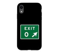 Exit 0 Zero Cape May NJ New Jersey Shore Parkway Sign Case for iPhone XR