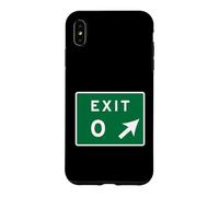Exit 0 Zero Cape May NJ New Jersey Shore Parkway Sign Case for iPhone XS Max