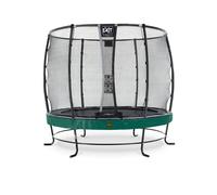 EXIT Elegant Premium Trampoline 8.3ft with Deluxe Safety Net - Green