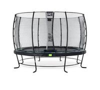 EXIT Elegant trampoline 12ft with Economy safetynet - black
