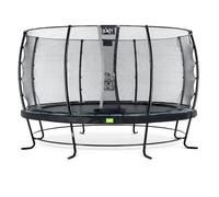 EXIT Elegant trampoline 14ft with Economy safetynet - black
